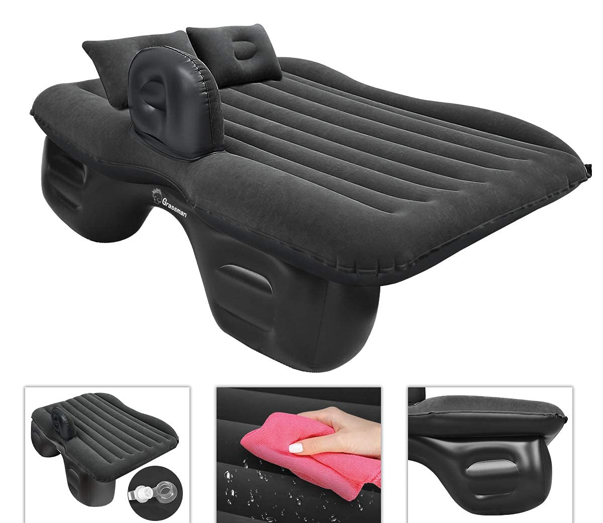 Colchão Inflável para Carro – H HANUMANT ENTERPRISE (Preto)