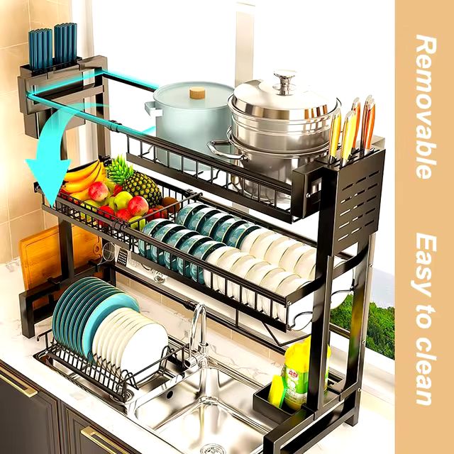 🍽️ Rack para Louça - Organização e Praticidade na Sua Cozinha! 🍽️