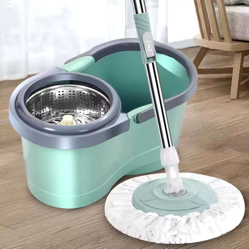 MOP giratório automático com balde