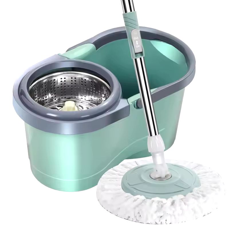 MOP giratório automático com balde