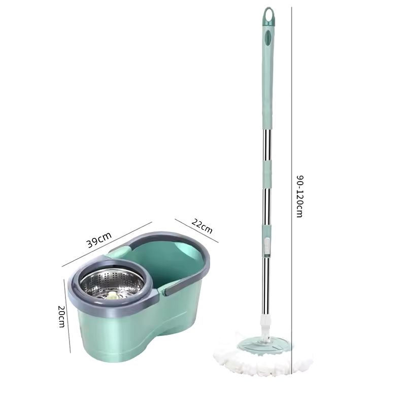 MOP giratório automático com balde