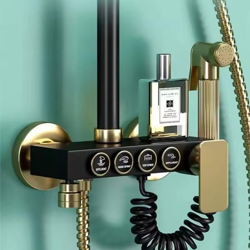 Chuveiro de Luxo Pressurizado – Conforto e Estilo no Seu Banheiro