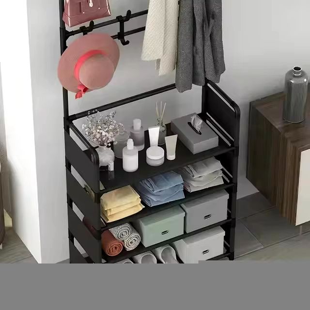 👞👔🧢 Rack Multifuncional - Organização Completa para Sapatos, Camisas e Chapéus! 👞👔🧢