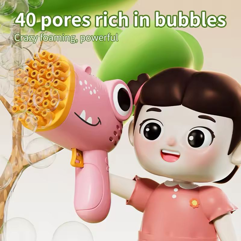 Dino Bolhitas – Máquina de Bolhas Infantil