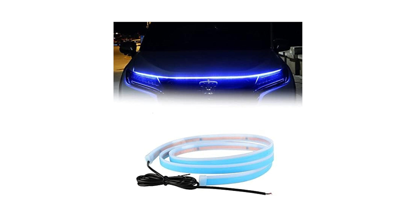 Fita LED DRL Flexível para Carro – Estilo Moderno e Máxima Visibilidade