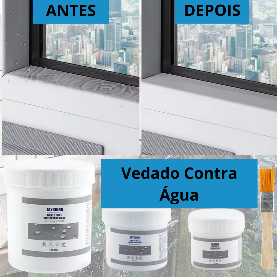 Tinta Impermeável Invisível – Vedação Forte e Duradoura